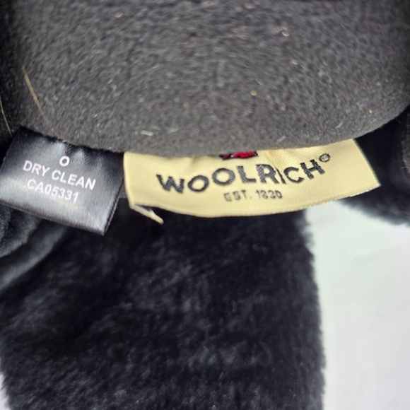 Woolrich Winter Trapper ear Hat Faux Shearling Plaid Tartan Red Size Large L - Picture 10 of 10